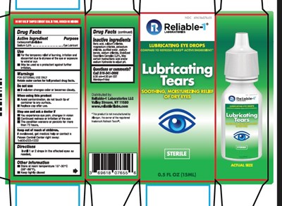 Cmc Carton Label (Lubricating Tears Cmc Carton)